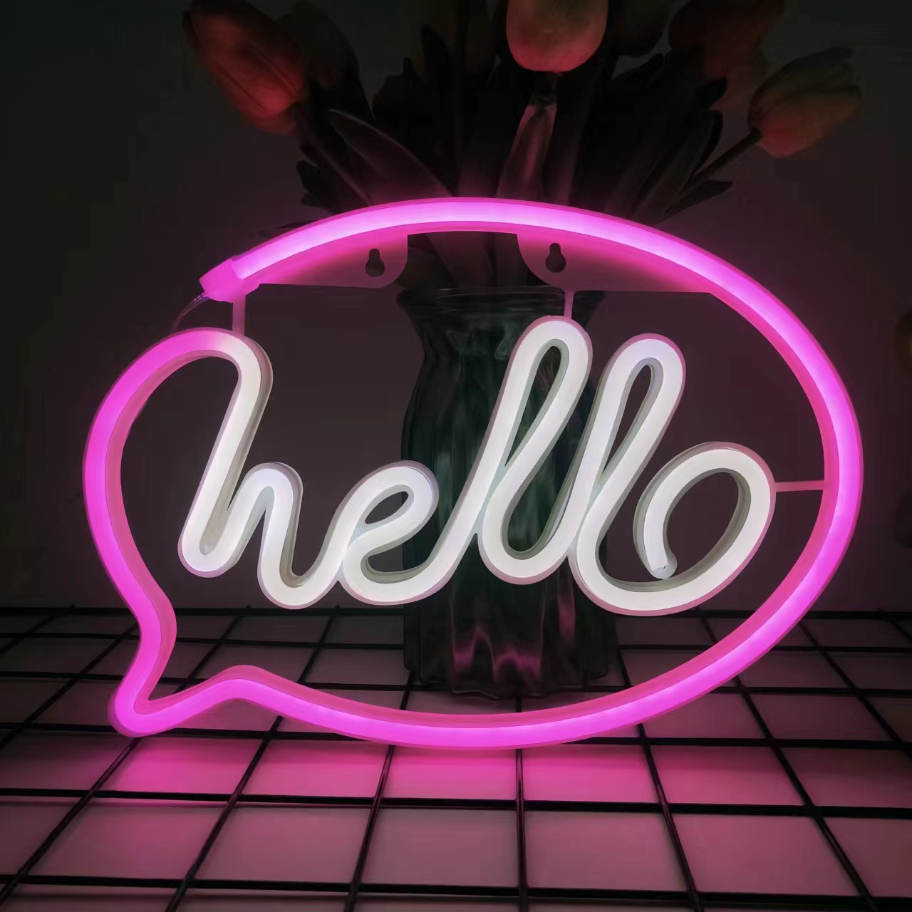 Hello Neon LED Light USB or Ba - Wedding Power Supply review and price