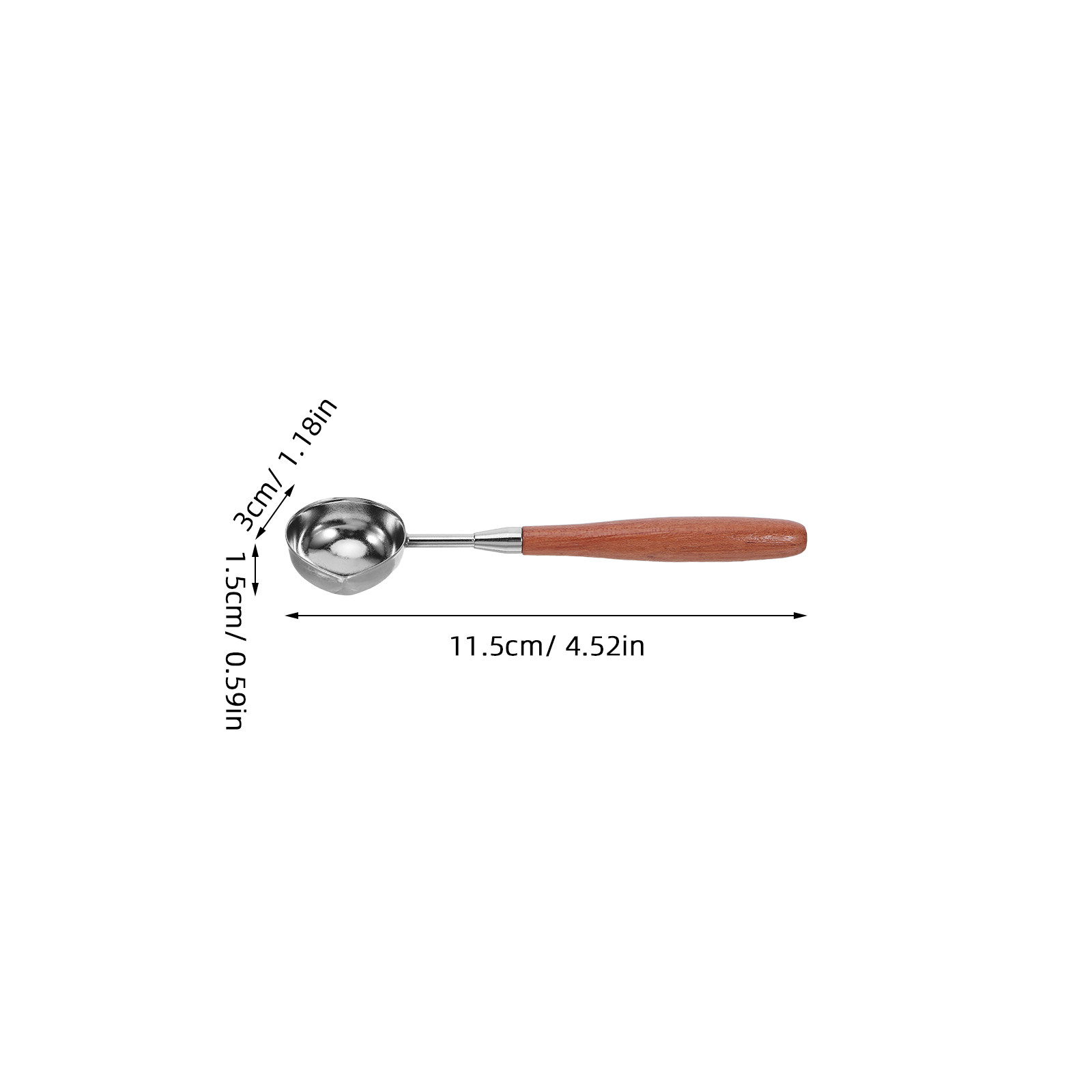 3Pcs Wax Seal Spoon Wooden Han - Wedding Envelopes review and price