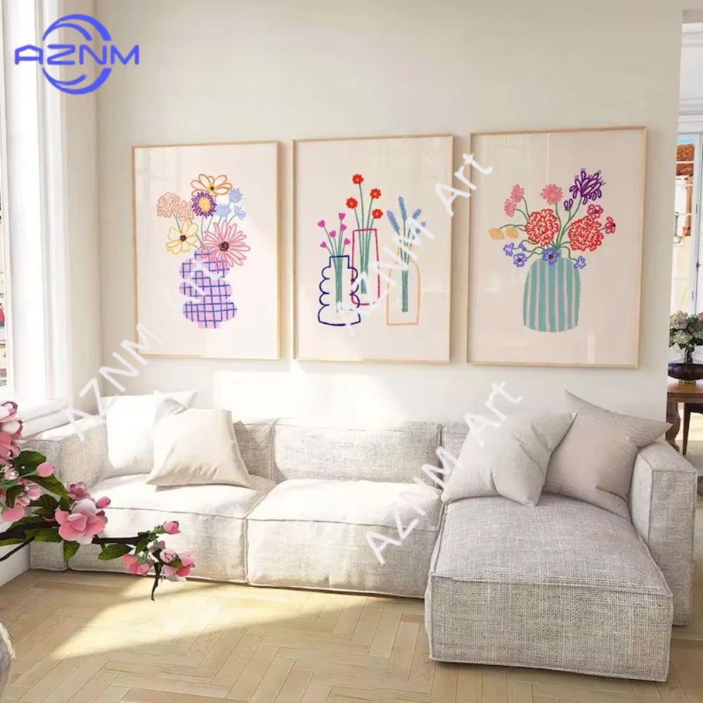 1/3pcs Abstract Flower Vase Pa - Flower Girl Basket review and price