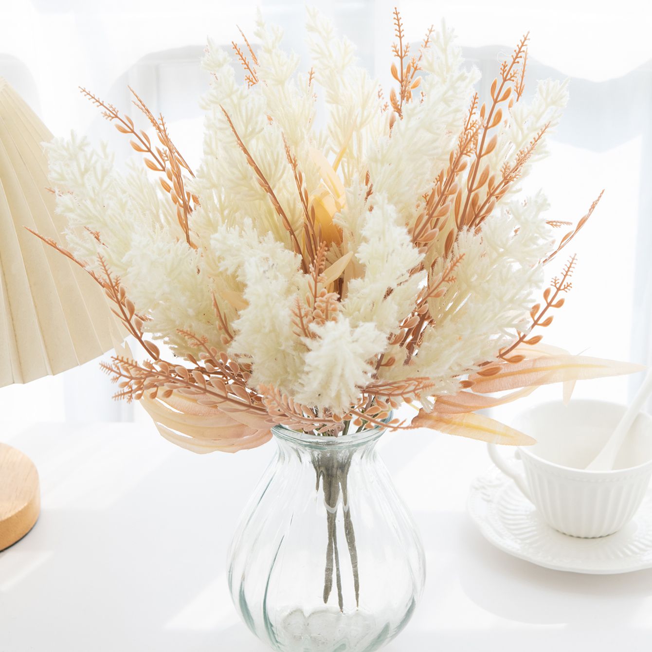 Artificial Plant Reed Festival - Flower Girl Basket review and price