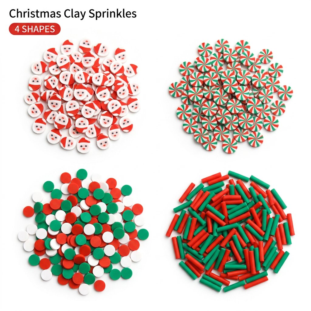 1500pcs Christmas Clay Sprinkl - Wedding Supply Bulk review and price