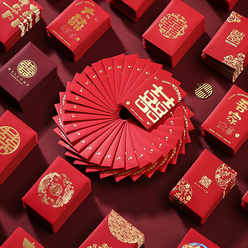 50pcs Chinese New Year Red Env - Wedding Envelopes review and price