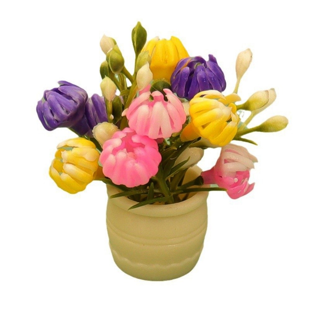 1:12 Dollhouse Miniature Simul - Flower Girl Basket review and price