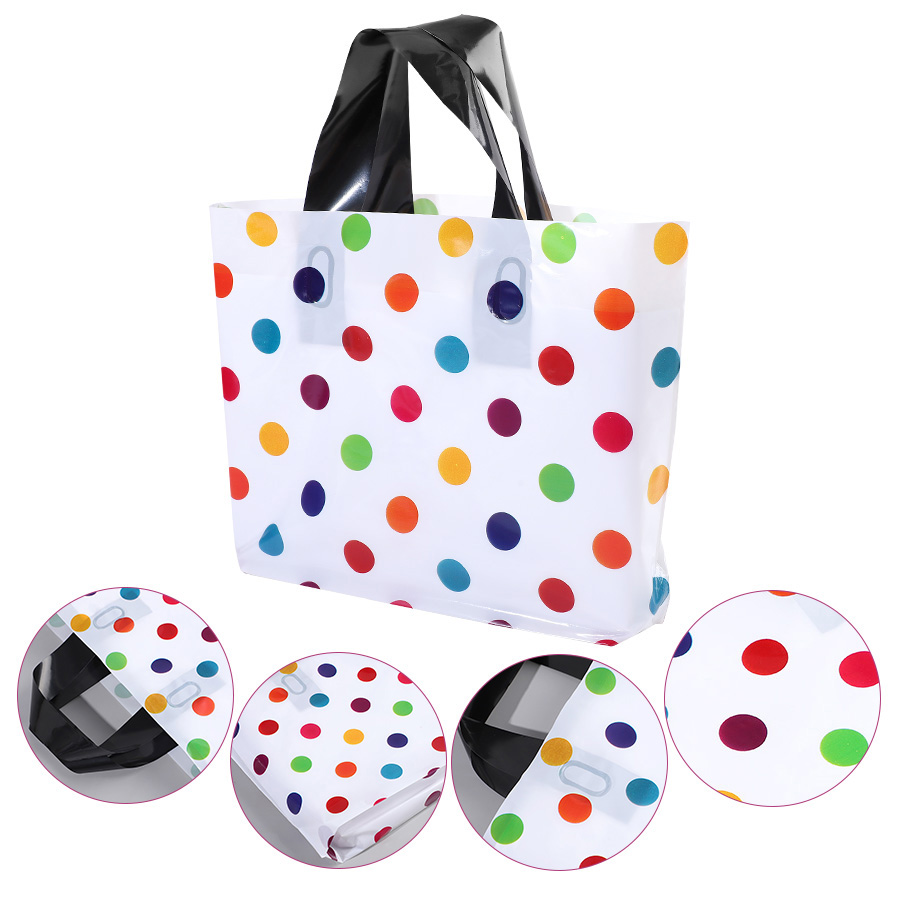 18Pcs Polka Dot Tote Bag Thick - Wedding/Event Supply Store review and price
