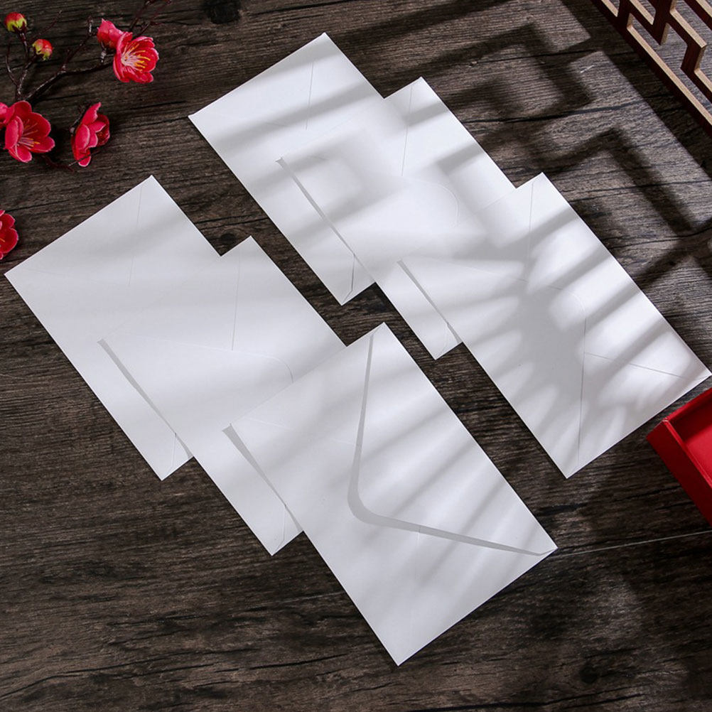 50Pcs White Envelopes Thick Pa - Wedding Envelopes review and price