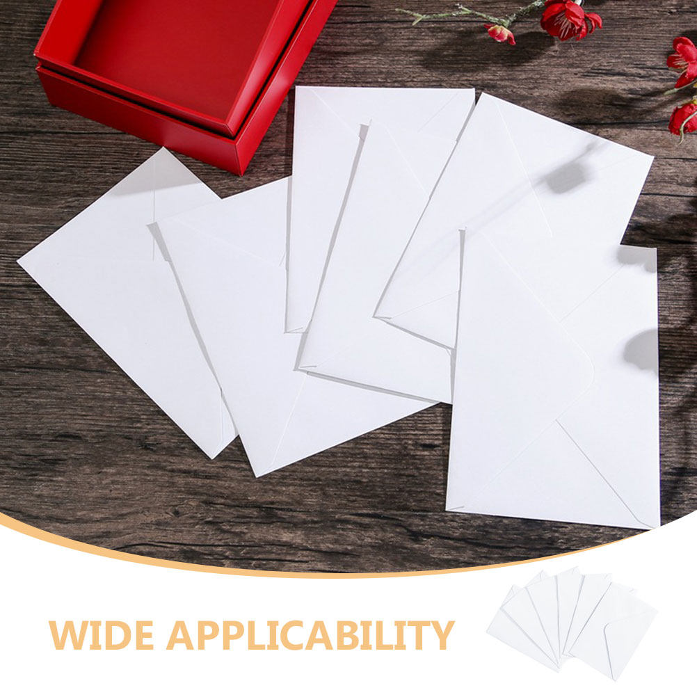 50Pcs White Envelopes Thick Pa - Wedding Envelopes review and price